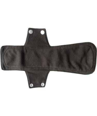 MUMBABY 6pcs 12 Inch Heavy Flow Charcoal Bamboo Mama Cloth Reusable Sanitary Pads - Xinjiang Flower Group - Buy Online on GoSupps.com