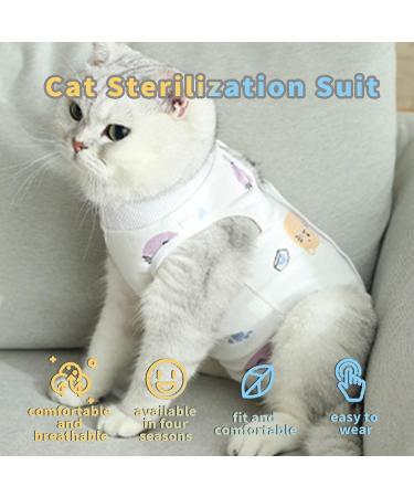Clrybo Katzenbody After Op Suit - Professional Recovery Clothing for Cats & Dogs | Ideal for Belly Wounds & Skin Diseases | Size S - Buy Online on GoSupps.com