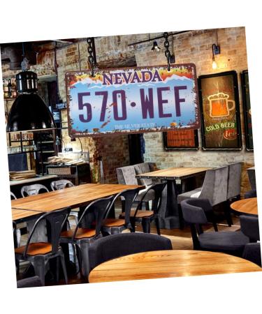 Alipis Iron Sign Painting Emblems Vintage Signs for Sale Tin Signs Antique Signs Iron Painting The Sign Iron Mark Elegant Decor - Buy Online on GoSupps.com