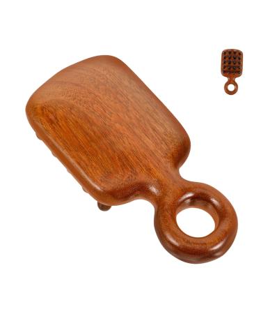 Healvian 5-Piece Wooden Comb Set for Women Detangler Massage Tool & Wide Tooth Comb | High-Quality Hair Care Accessories - Buy Online on GoSupps.com