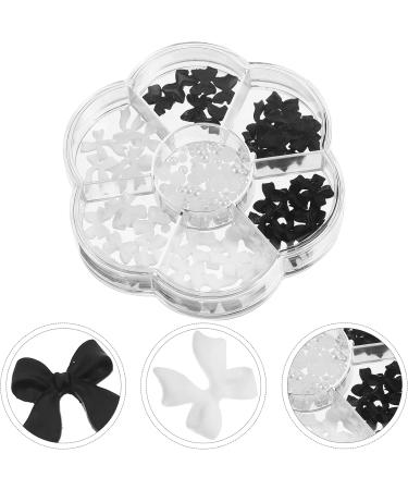 Beavorty 1 Box Nail Art Accessories nail art charms flat back pearl charms sequin patches nail art pearls u as acrilicas nail charms nail art decor nail beads Assorted bow tie gem decorate - Buy Online on GoSupps.com