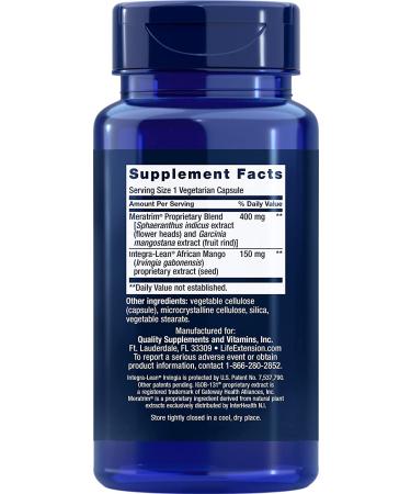 Life Extension Advanced Anti-Adipocyte - 60 Vegetarian Capsules for Weight Management - Buy Online on GoSupps.com