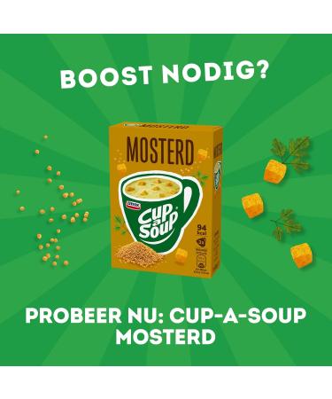 Unilever Benelux Unox CupaSoup a delicious snack Mustard 12 x 3 x 20 g - Buy Online on GoSupps.com
