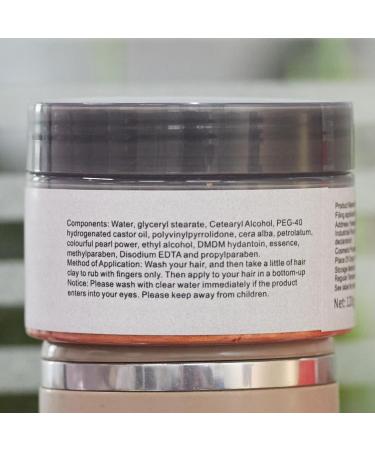 Temporary Hair Wax Color | Washable Hair Styling Clay for Cosplay & Parties - 4.23 oz - Buy Online on GoSupps.com