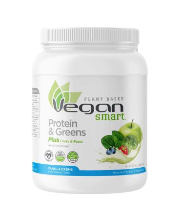 VeganSmart Protein & Greens All-In-One Powder Vanilla Creme 1.42 lbs (645 g)