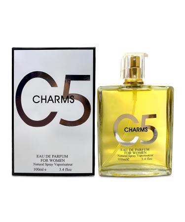 A CENTERWomen's Perfume Amazing Scent Fragrance Eau de Parfum Cologne for Women Daily Used 3.4 Fluid Ounce(Charms 5 for Women) Charms 5 fpr women 3.4 Fl Oz (Pack of 1)