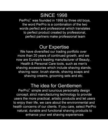 PerPro Deluxe Stainless Shave Razor Stand + Shaving Soap Bowl Set - Compatible with Gillette Fusion and Mach 3 Razors - Buy Online on GoSupps.com