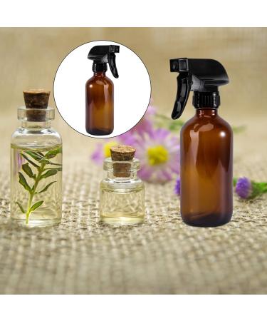 Buy Lurrose 250ml Empty Brown Glass Spray Bottles - Refillable Container for Beauty Hair Essential Oils Water & Cleaning - International Shipping Available - Buy Online on GoSupps.com