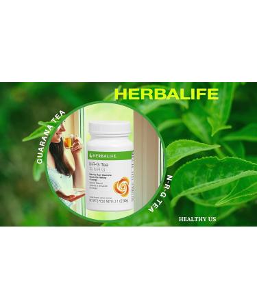 HERBALIFE N-R-G Nature's Raw Guarana Tea: Nature's Raw Guarana (2.1 oz) Boosts The Feeling of Energy Naturally Flavored Instant 0 Calories - Buy Online on GoSupps.com
