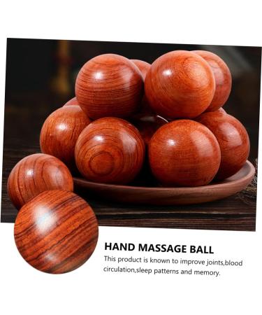 Buy Gatuida 4-Piece Solid Wood Massage Balls - Acupuncture Foot Massager & Meditation Tool | International Shipping Available - Buy Online on GoSupps.com