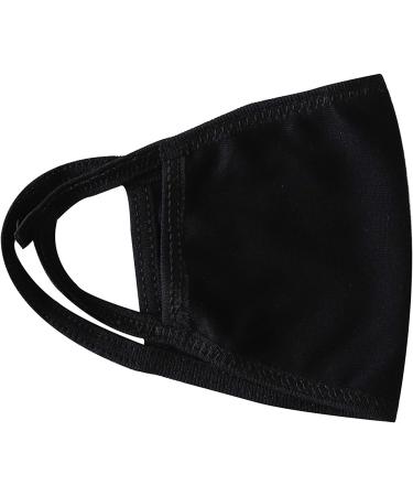 Komonee Cotton Washable Reusable Black Face Mask - Dustproof Cloth Mouth Cover for Men and Women - Cycling, Ski, Outdoor and Indoor Protection - Buy Online on GoSupps.com