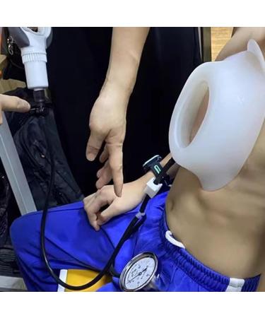 Vacuum Bell Pectus Excavatum - Pectus Excavatum Orthosis Brace Physical Correction Pigeon Chest Support with Pressure Gauge Enhanced Air Pump(Small) - Buy Online on GoSupps.com