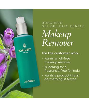 Borghese Delicato Oil Free Gel Makeup Remover - 8 Fl Oz | Suitable for All Skin Types - Buy Online on GoSupps.com