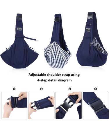 Petcute Sling Dog Carrier Bag for Small Dogs - Adjustable Padded Shoulder Strap & Safety Buckle - Front Pocket - Gray - Buy Online on GoSupps.com