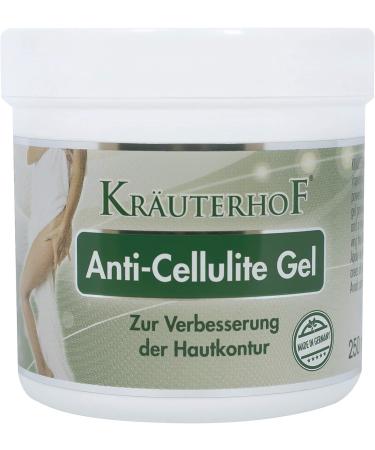 Krauterhof Anti-Cellulite Gel - Thermo-Active Complex for Targeting Cellulite 250ml - Buy Online on GoSupps.com