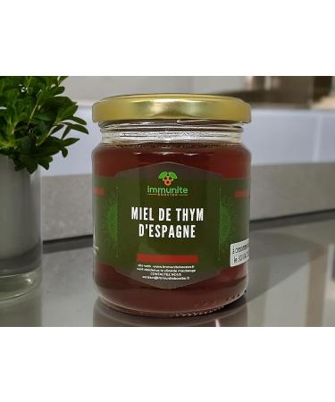 Pure Spanish Thyme Honey - 250g Net Weight - Pure and Natural Honey from Spain - immunite BOOSTER - Buy Online on GoSupps.com