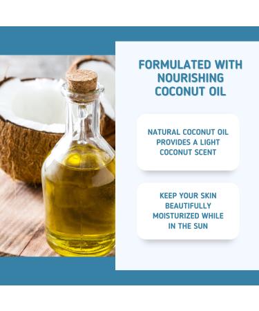 Florida Glow Coconut Scented SPF 15 Spray Sunscreen 2-Pack | Lightweight & Quick Drying | Broad Spectrum UVA/UVB Protection | Oxybenzone & Octinoxate Free - Buy Online on GoSupps.com