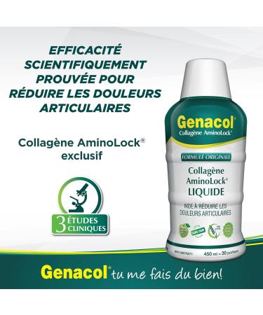Genacol Liquid Collagen Supplement | Helps Reduce Joint Pain Protects and Maintains Healthy Cartilage | Exclusive Patented Liquid Collagen for Women and Men | GENACOL ORIGINAL 450 ml - Buy Online on GoSupps.com