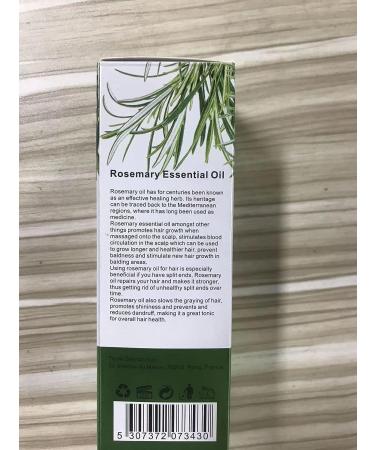 SHIFAKOU Rosemary Essential Oil for Hair Growth - 100% Pure and Natural (1PC) - Buy Online on GoSupps.com
