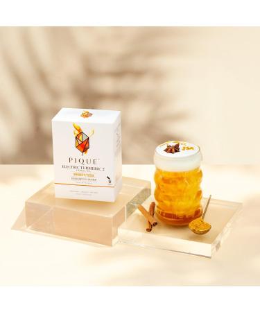 PIQUE Electric Turmeric 2 - Supports Healthy Immunity The Natural Inflammatory Response Natural Detox Pathways and Radiant Skin - 28ct Single Serve Sticks (Pack of 1) - Buy Online on GoSupps.com