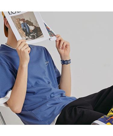 Witzon Sport Bands for Fitbit Versa 2/Lite, Breathable Silicone Replacement Wristbands - Large Black/Gray/White/Blue, Compatible with Versa Smartwatch - Men/Women - Buy Online on GoSupps.com