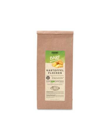 GRAU The Original Dried Vegetables for BARF Menus for Dogs, Potato Flakes, Pack of 1 (1 x 500 g), Food Supplement for Dogs