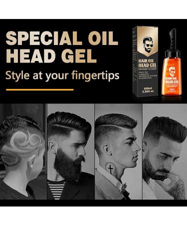 Miioto 2-in-1 Hair Styling Gel & Wax for Men - Long-Lasting Hold & Natural Finish with Comb - Buy Online on GoSupps.com