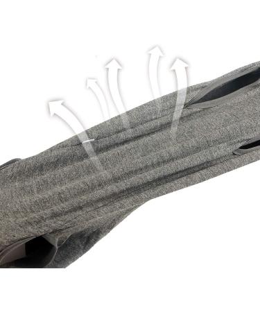Breathable Dog Divider for Surgical Wounds - XL Anti-Losing Cone & E-Neck Band Alternative | 1-Pack Gray - Buy Online on GoSupps.com