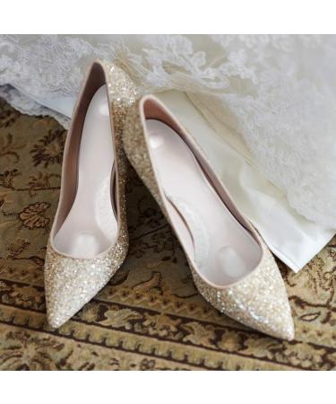 Healifty 2 Pairs Insole Lady Tools Silicone Gel Non Shoe Pads Lady Shoe Pad Foot Women's Shoes Miss - Buy Online on GoSupps.com