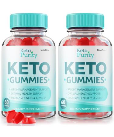 (2 Pack) Keto Purity Gummies - Keto Purity Gummies Advanced Weight Loss Keto Purity ACV Gummies Maximum Strength Dietary Supplement Keto + ACV Gummy KetoPurity Gomitas Reviews (120 Gummies)