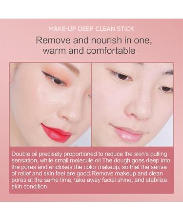 BHUEHSS Cleansing Balm Makeup Remover Stick for Eyes Lips or Face Moisturizing Facial Cleanser Makeup Remover Travel Size - Buy Online on GoSupps.com