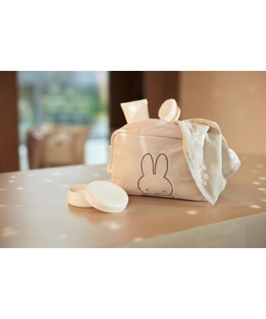 Jollein Terry Cloth Diaper Bag - Miffy Nougat | Beige Cosmetic Organizer & Diaper Case - Shop Internationally - Buy Online on GoSupps.com