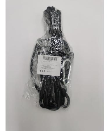 4m Sled Rope with Carabiner - 8mm Diameter Premium Sled Pull Rope with Handle | International Shipping - Buy Online on GoSupps.com