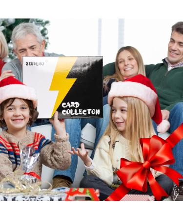 Ace the Game with Zeerliki 9-Pockets Trading Card Binder - 900 Pockets Zipper Album for Boys Girls in Black - Buy Online on GoSupps.com