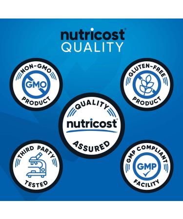 Nutricost myHMB Capsules 1 500MG Calcium HMB Per Serving 120 Capsules 40 Servings - Performance Line Calcium B-Hydroxy B-Methylbutyrate Monohydrate 120 Count (Pack of 1) - Buy Online on GoSupps.com