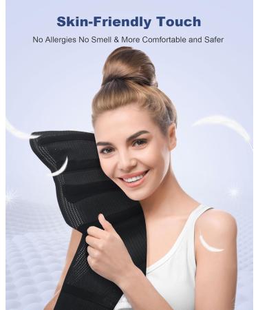 Back Support Belt for Women & Men - Relieve Lower Back Pain & Lumbar Support - Small Black - Buy Online on GoSupps.com