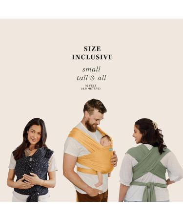 MOBY Terrazzo Black Classic Baby Wrap Carrier - 100% Cotton, One Size Fits All - Buy Online on GoSupps.com