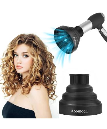 Collapsible Silicone Hair Dryer Diffuser | Universal Lightweight Travel Attachment 1.6-1.9 Inch Nozzle | Portable Blow Dryer Accessory - Buy Online on GoSupps.com