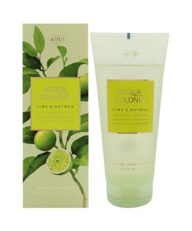 4711 Acqua Colonia Lime and Nutmeg by Muelhens for Unisex - 6.8 oz Shower Gel