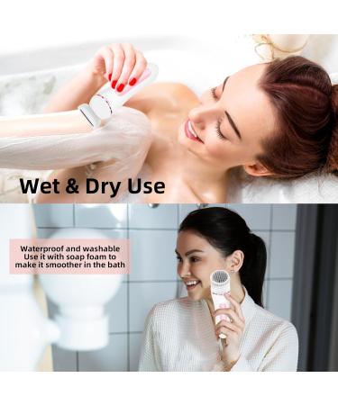Journeyside 5-in-1 Wireless Epilator for Women | Long-Lasting Hair Removal Lady Shaver & Facial Spa Wet & Dry with LED Light - Buy Online on GoSupps.com