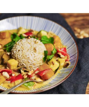 REISHUNGER Red Thai Curry Paste 500g - Authentic Vegan Gluten-Free & Additive-Free Thai Recipe for International Shipping - Buy Online on GoSupps.com