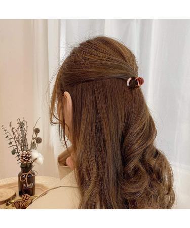 Cobahom 12 Pcs Mini Hair Clips for Styling - Black and Brown Hair Claws for Women and Girls - Buy Online on GoSupps.com