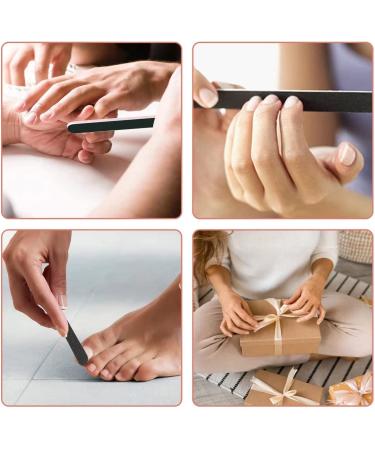 Andrea Mini Nail File 20Pcs 100/180 Grit Nail Buffers for Natural and Acrylic Nails - Professional Manicure/Pedicure Kit for Home and Salon - Buy Online on GoSupps.com