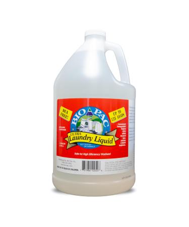 Biodegradable Laundry Detergent 1 Gallon Bulk Size (128 Ounces) - Cruelty Free Laundry Detergent Liquid - Gentle with No Harsh Chemicals or Fragrances - Concentrated Formula