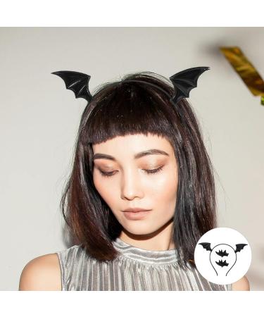 Beaupretty Cosplay Bat Headband Halloween Party Headband Bat Wing Headband Bat Hair Clips Costume Headpiece for Halloween - Buy Online on GoSupps.com