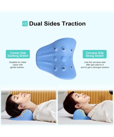 Borpein Neck Extension & Cervical Traction Device - Magnetic Therapy Neck Stretcher for Relaxation Pain Relief & Chiropractic Support - Buy Online on GoSupps.com