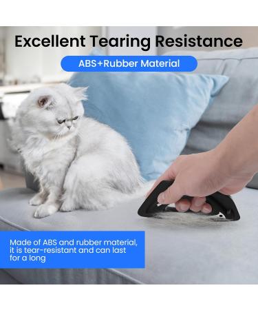 Jewyow Mini Animal Hair Remover - Effective Brush for Couch Carpet Sofa & Furniture | Ergonomic Design | Best Pet Hair Remover - Buy Online on GoSupps.com