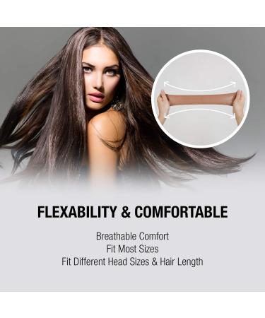 12 PCS Studio Limited Ultra Thin Stocking Wig Caps - 6 Transparent Packs - Buy Online on GoSupps.com