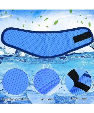 Bimhayuu Pet Cooling Dog Collars & Neckerchiefs Breathable Heat Discharge for Summer Comfort (M) - Buy Online on GoSupps.com