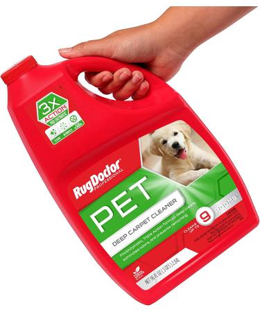 Rug Doctor Pet Carpet Cleaner 96 oz | Pro-Enzymatic Formula with 3X Action | Professional Grade for Pet Stains & Odors | Concentrated Solution - Buy Online on GoSupps.com